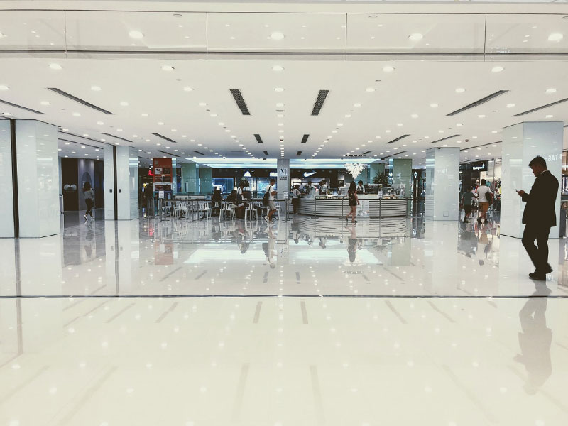 Iluminacion LED para centros comerciales y tiendas